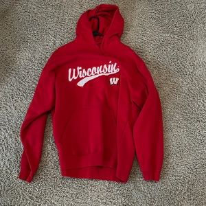 Mens vintage wisconsin badgers sweatshirt